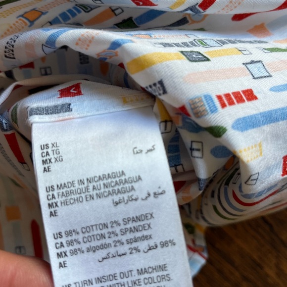 Men's Club Room Shirt Multicolor Watches XL All-Over Street Classic Unique City - Picture 5 of 10